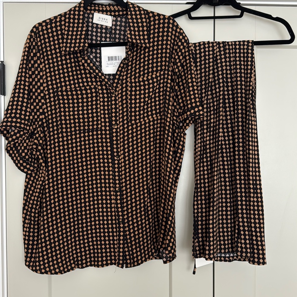 Printed matching set